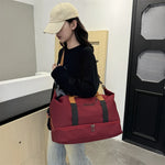 Duffle Bag Water-Resistant Multi-Pocket Adjustable Strap
