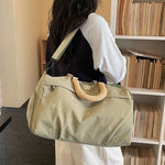 Duffle Bag Water-Resistant Multiple Compartments & Adjustable Padded Strap
