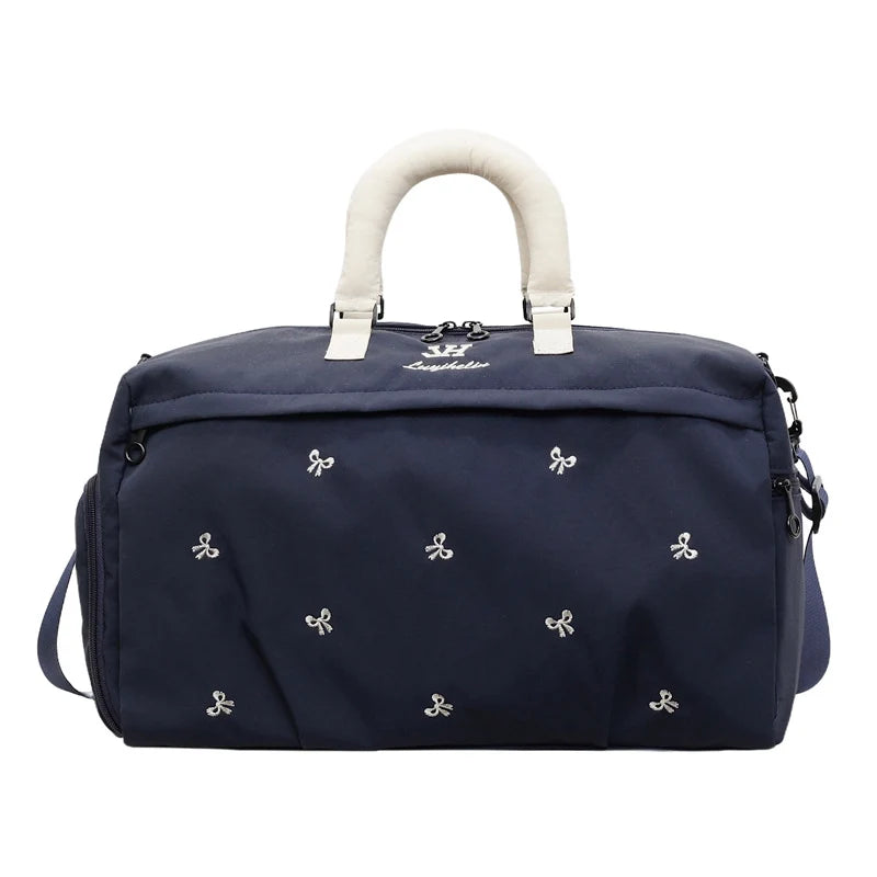 Duffle Bag Water-Resistant Multiple Compartments & Adjustable Padded Strap