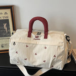 Duffle Bag Water-Resistant Multiple Compartments & Adjustable Padded Strap