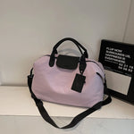 Duffle Bag Water-Resistant Multiple Compartments Adjustable Shoulder Strap