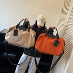 Duffle Bag Water-Resistant Multiple Compartments Adjustable Shoulder Strap