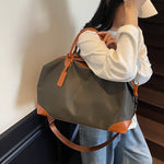 Duffle Bag Water-Resistant Multiple Compartments Adjustable Shoulder Strap