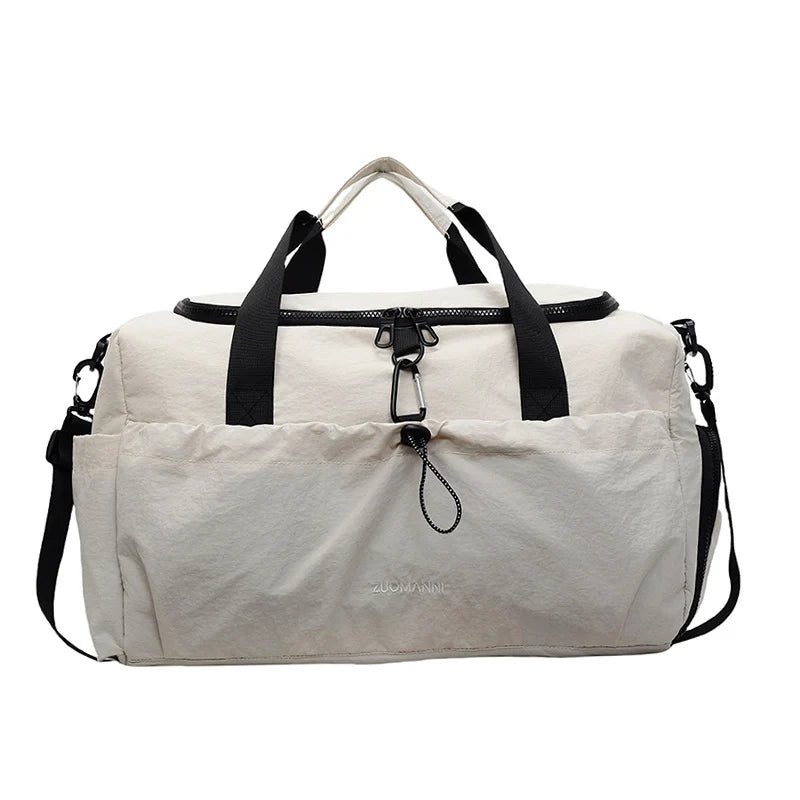 Duffle Bag Water-Resistant Multiple Compartments Adjustable Strap