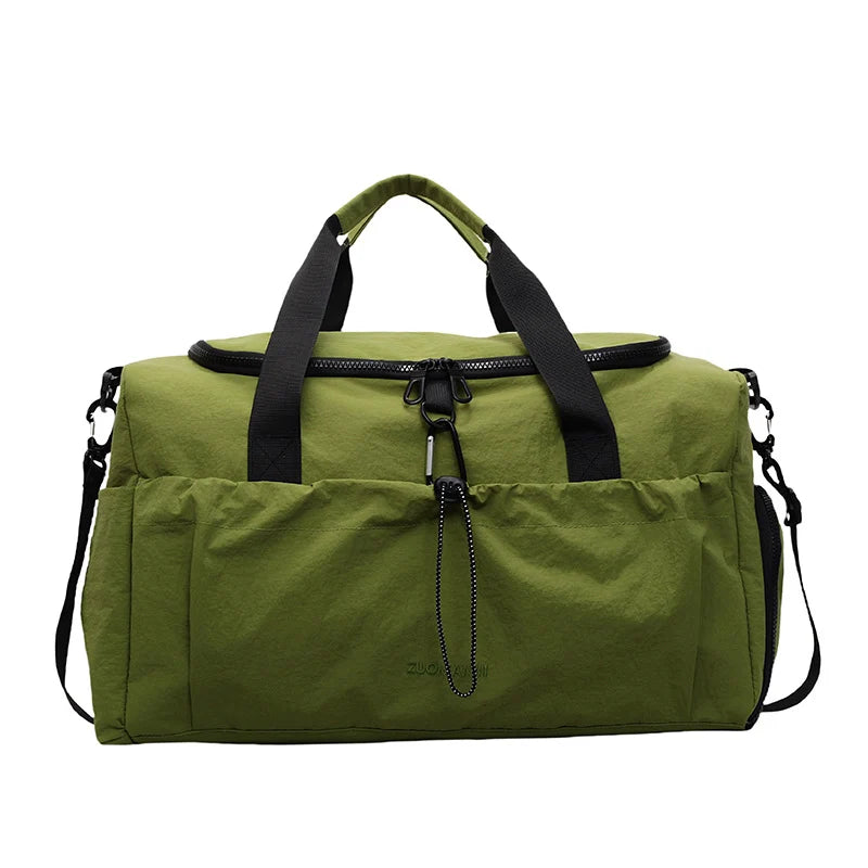 Duffle Bag Water-Resistant Multiple Compartments Adjustable Strap