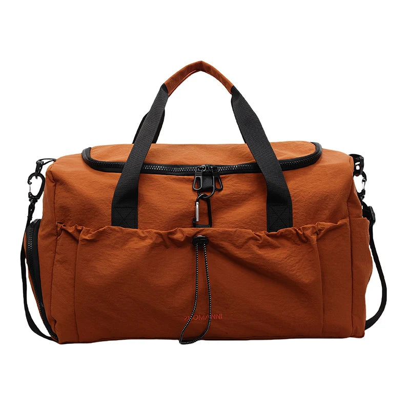 Duffle Bag Water-Resistant Multiple Compartments Adjustable Strap