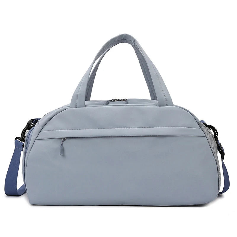 Duffle Bag Water-Resistant Multiple Compartments Detachable Shoulder Strap