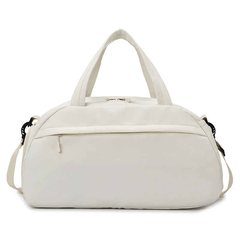 Duffle Bag Water-Resistant Multiple Compartments Detachable Shoulder Strap