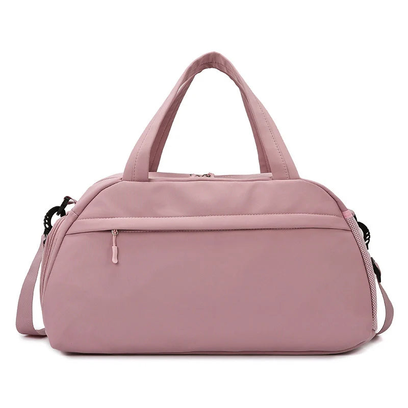 Duffle Bag Water-Resistant Multiple Compartments Detachable Shoulder Strap
