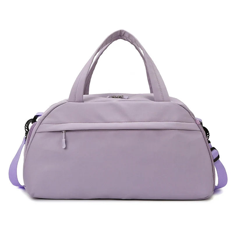 Duffle Bag Water-Resistant Multiple Compartments Detachable Shoulder Strap