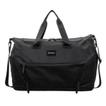 Duffle Bag Water-Resistant Multiple Compartments Detachable Strap