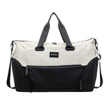 Duffle Bag Water-Resistant Multiple Compartments Detachable Strap