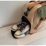 Duffle Bag Water-Resistant Multiple Compartments Padded Strap