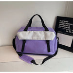 Duffle Bag Water-Resistant Multiple Compartments Padded Strap