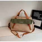 Duffle Bag Water-Resistant Multiple Compartments Padded Strap