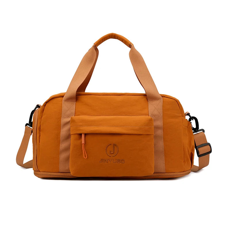 Duffle Bag Water-Resistant Multiple Compartments & Removable Shoulder Strap