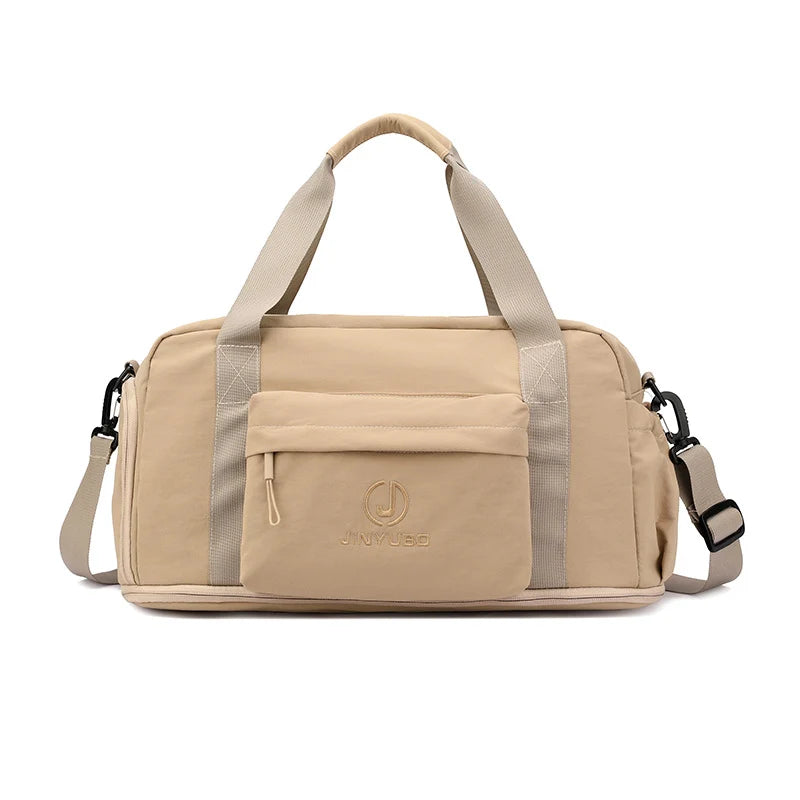 Duffle Bag Water-Resistant Multiple Compartments & Removable Shoulder Strap