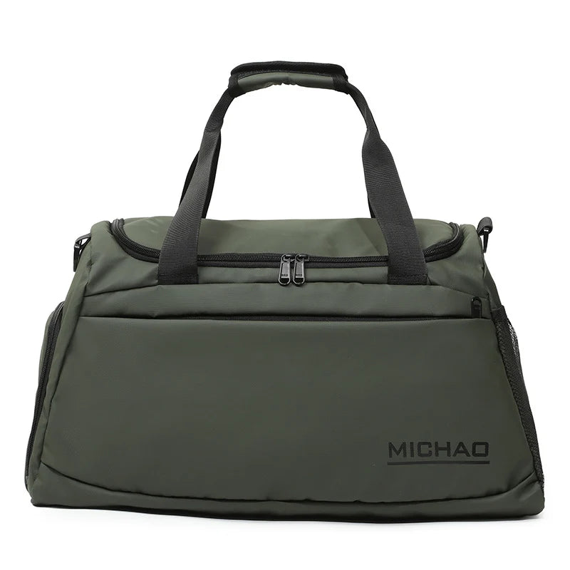 Duffle Bag Water-Resistant Multiple Compartments & Shoe Pocket
