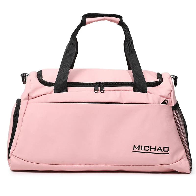 Duffle Bag Water-Resistant Multiple Compartments & Shoe Pocket