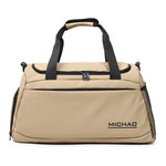 Duffle Bag Water-Resistant Multiple Compartments & Shoe Pocket