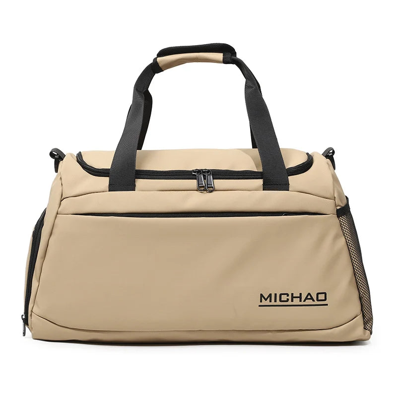 Duffle Bag Water-Resistant Multiple Compartments & Shoe Pocket
