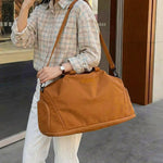 Duffle Bag Water-Resistant Multiple Compartments & Zipper Pocket