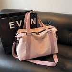 Duffle Bag Water-Resistant Multiple Pockets & Adjustable Padded Straps