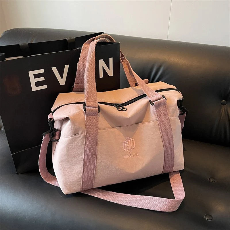 Duffle Bag Water-Resistant Multiple Pockets & Adjustable Padded Straps