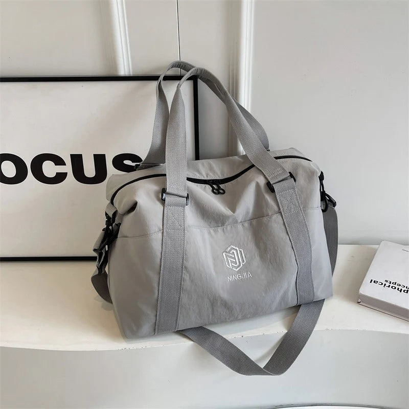 Duffle Bag Water-Resistant Multiple Pockets & Adjustable Padded Straps