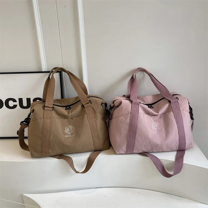 Duffle Bag Water-Resistant Multiple Pockets & Adjustable Padded Straps