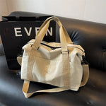 Duffle Bag Water-Resistant Multiple Pockets & Adjustable Padded Straps