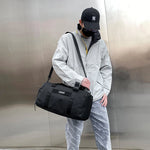 Duffle Bag Water-Resistant Multiple Pockets & Adjustable Shoulder Strap
