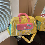Duffle Bag Water-Resistant Multiple Pockets Adjustable Shoulder Strap