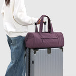 Duffle Bag Water-Resistant Multiple Pockets Adjustable Shoulder Strap