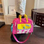 Duffle Bag Water-Resistant Multiple Pockets Adjustable Shoulder Strap