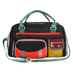 Duffle Bag Water-Resistant Multiple Pockets & Adjustable Shoulder Strap