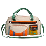 Duffle Bag Water-Resistant Multiple Pockets & Adjustable Shoulder Strap