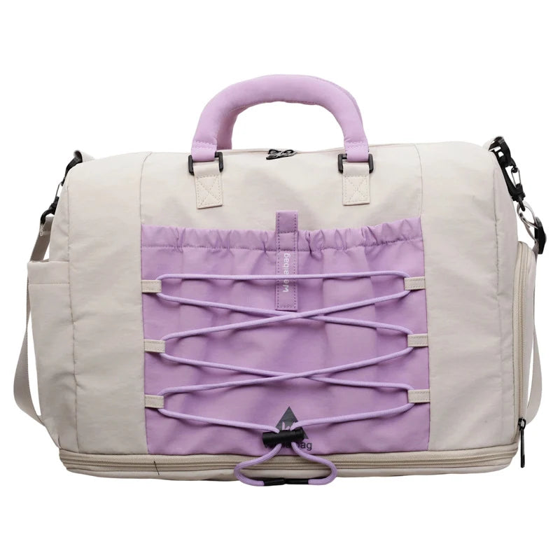 Duffle Bag Water-Resistant Multiple Pockets & Adjustable Strap