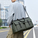 Duffle Bag Water-Resistant Multiple Pockets & Adjustable Strap