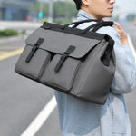 Duffle Bag Water-Resistant Multiple Pockets & Adjustable Strap