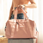 Duffle Bag Water-Resistant Multiple Pockets Adjustable Strap