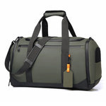 Duffle Bag Water-Resistant Multiple Pockets & Adjustable Strap