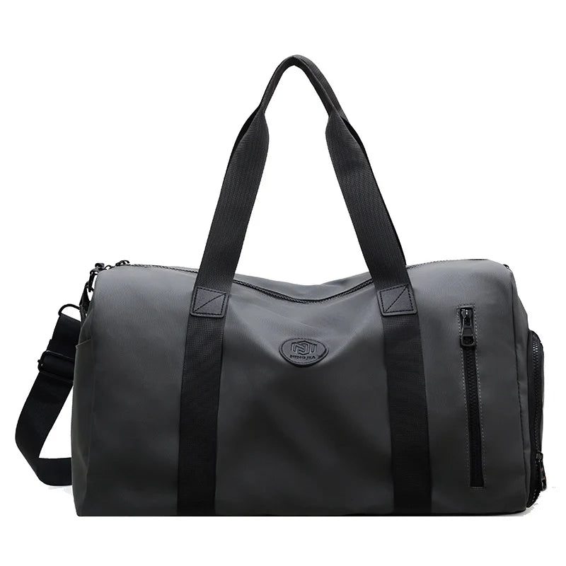 Duffle Bag Water-Resistant Multiple Pockets & Adjustable Strap