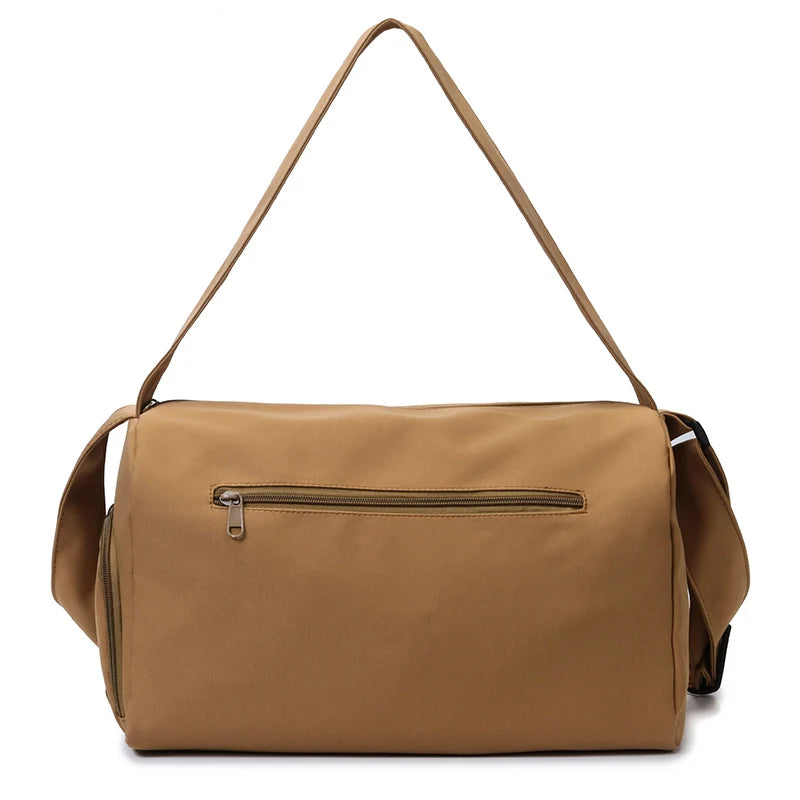 Duffle Bag Water-Resistant Multiple Pockets & Adjustable Strap