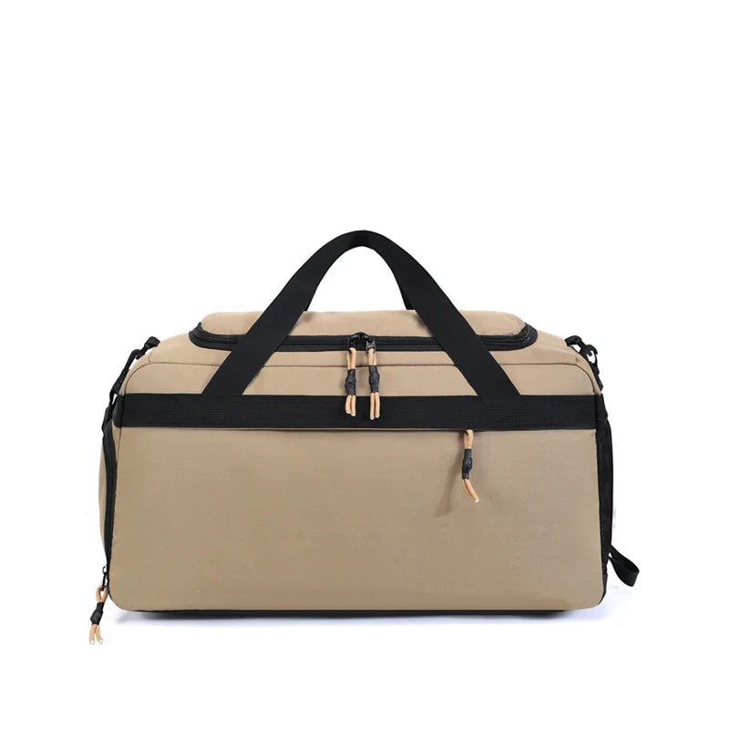 Duffle Bag Water-Resistant Multiple Pockets & Adjustable Strap