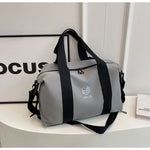 Duffle Bag Water-Resistant Multiple Pockets & Adjustable Strap