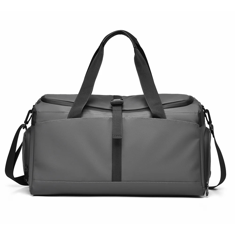 Duffle Bag Water-Resistant Multiple Pockets & Adjustable Strap