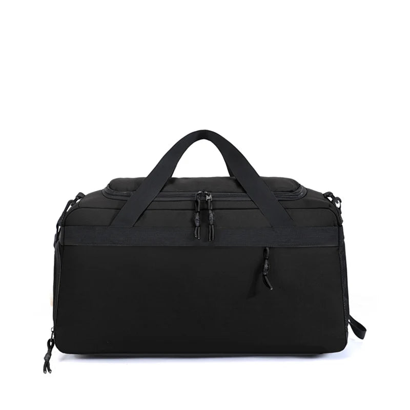 Duffle Bag Water-Resistant Multiple Pockets & Adjustable Strap