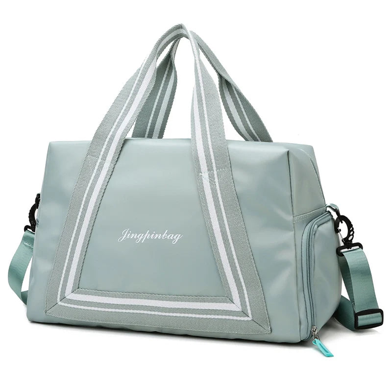 Duffle Bag Water-Resistant Multiple Pockets & Detachable Shoulder Strap