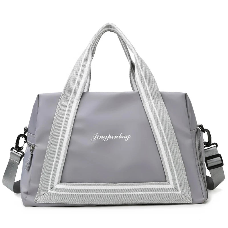 Duffle Bag Water-Resistant Multiple Pockets & Detachable Shoulder Strap